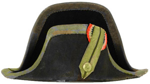 Chapeau bicorne Mle 1885. Chapeau bicorne Mle 1885.