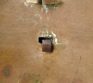 Crampon avant. Crampon avant.