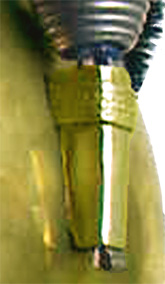 Vérouillé dans le porte-plumet. Vérouillé dans le porte-plumet.