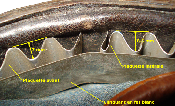 Exemple d'un Mle 19, bombe B taille 57.