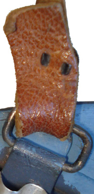 Partie fixe - rivet fendu.