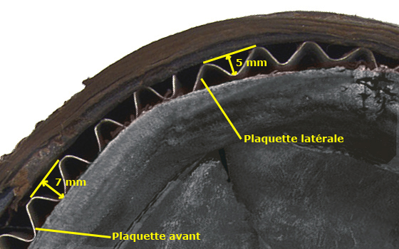 Exemple d'un Mle 19, bombe B taille 57.