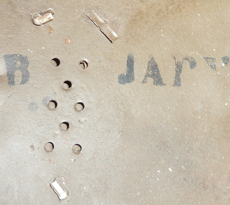 Marquage du fabricant JAPY et taille B. Marquage du fabricant JAPY et taille B.