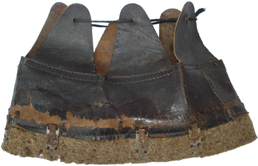 Coiffe dépliée. Coiffe dépliée.