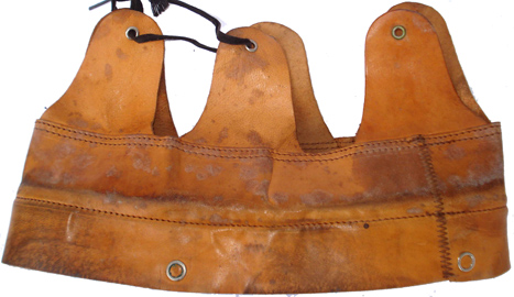 Mise à plat, endroit.