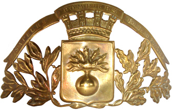 Plaque à la grenade.