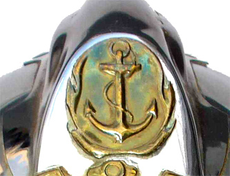 Ancre de cimier des marins-pompiers.