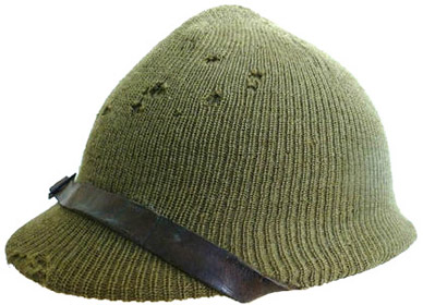 Beanie utilisé comme couvre-casque.