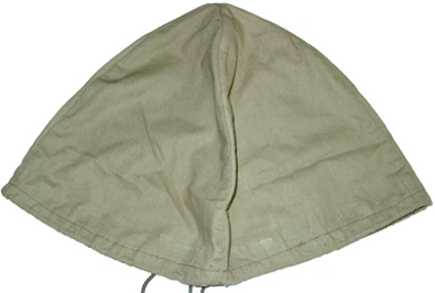 Couvre-casque Gie, vu de face, les 2 profiles sont identiques.