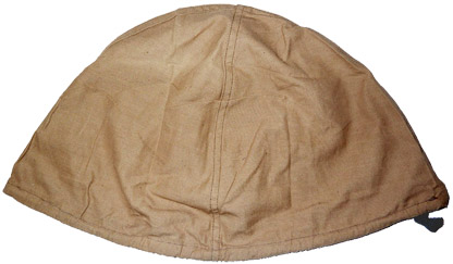 Couvre-casque Mle26, vu de coté.