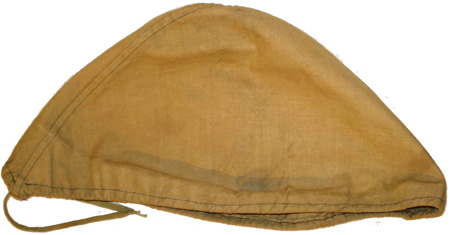 Couvre-casque 1er type en 2 pièces.