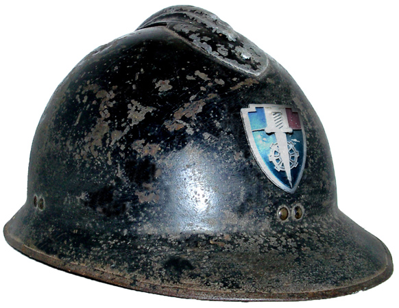 Casque Mle 26 des GVC.