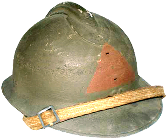 Triangle rouge : service incendie.