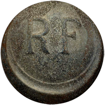 Copie rondache 37 Troupes d'Afrique.