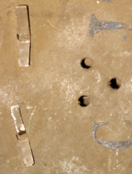 Rivet fendu long (Japy).