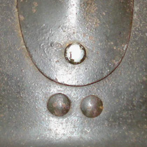 Ronde en acier, LUM.