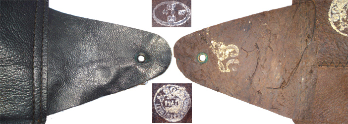 Coiffe noire classique avant-guerre, datée 1937.