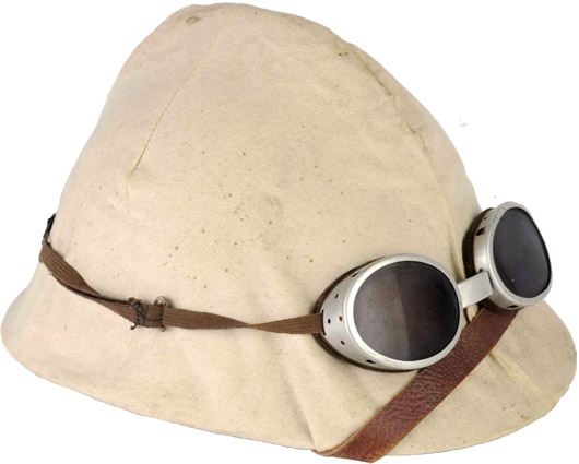 Couvre-casque avant guerre, 2 piéces, BCA.