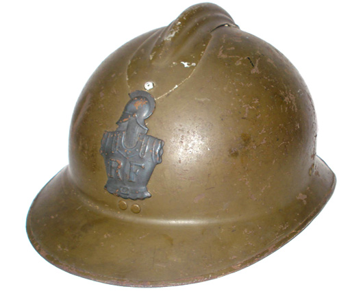 Génie, attribut mle 15 en bleu horizon.