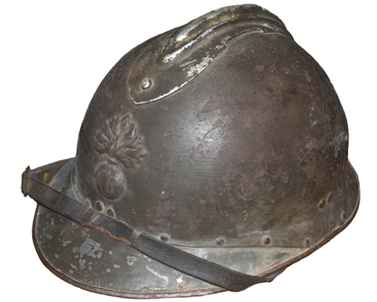 Les visières ont été remplacées, pour une raison inconnue.