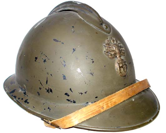 Casque du commerce en aluminium.