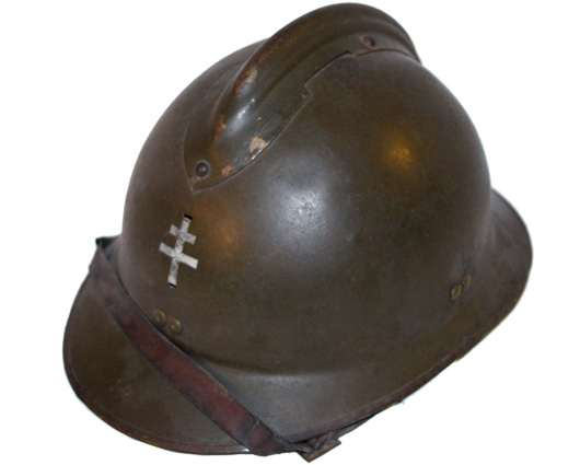 Croix de Lorraine blanche.