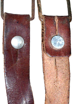 Bouton monobloc en aluminium.