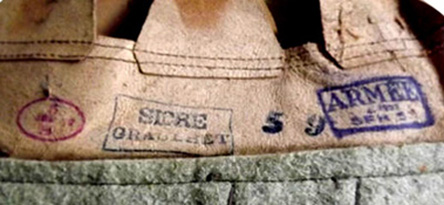 Disposition des marquages après guerre.