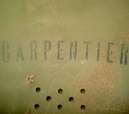 Carpentier à Cusset, police 3.