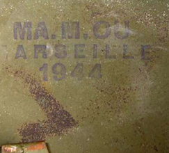 Manufacture des métaux ouvrés, Marseille 1944.