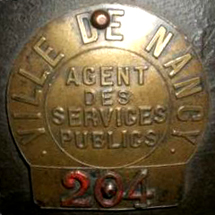 Police municipale de Nancy, années 30. Police municipale de Nancy, années 30.