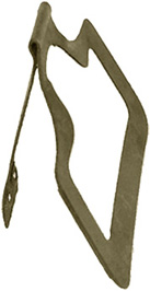 Lame ressort, profil.