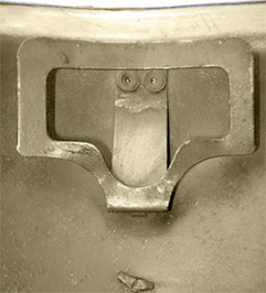 Rivets vus de l'intérieur.