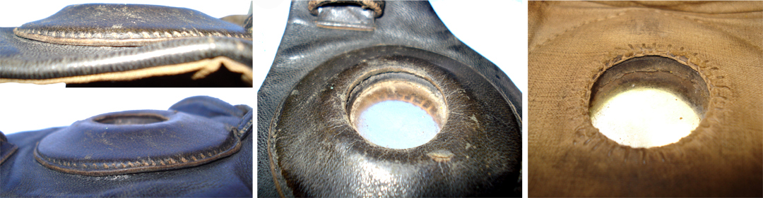 Ces vues de profil permettent de visualiser l'empilement des différentes pièces de l'oreillère. Ces vues de profil permettent de visualiser l'empilement des différentes pièces de l'oreillère.