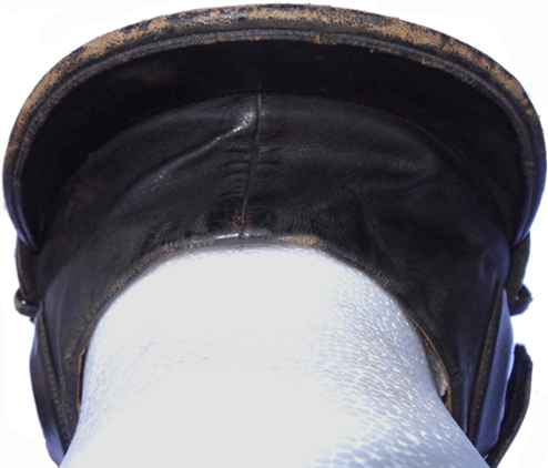 Jonction arrière des bavolets. Jonction arrière des bavolets.