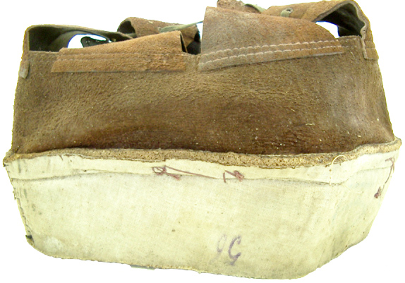 Envers de la coiffe dépliée.