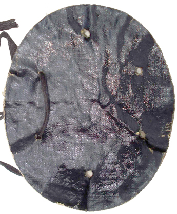 Tampon amortisseur motocycliste.