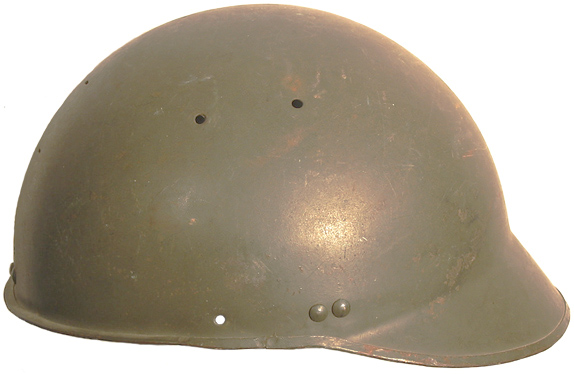 Coque Luchaire après dépose de la coiffe et du bourrelet, vue de côté.