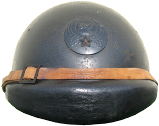 Casque mle 35/40 de l'Armée de l'air.