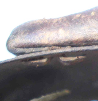 Vue du bord franc de l'avant.