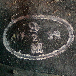 Cachet de réception, 1939.