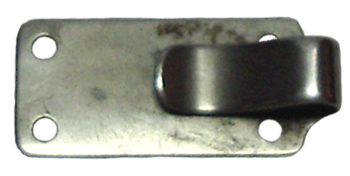 Agrafe de coiffe, vue de dessus.