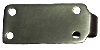 Agrafe de coiffe, vue de dessous.