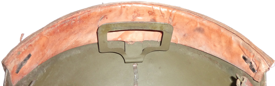 Vue du repli intérieur du bandeau.