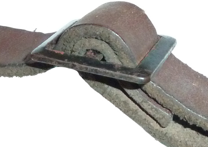 Boucle coulissante de réglage.