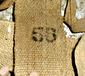 Taille 55 sur la croisée de sangles de la coiffe. Taille 55 sur la croisée de sangles de la coiffe.