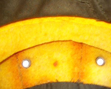 Bande d'ajustement de la taille, en mousse.