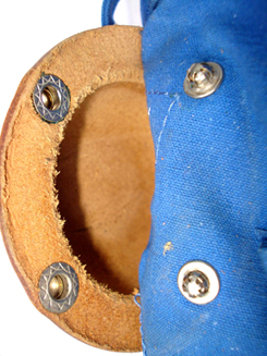 Intérieur de la coque d'écouteur.