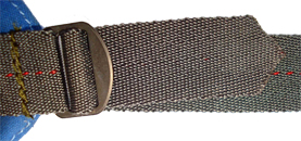 Boucle coulissante de réglage.