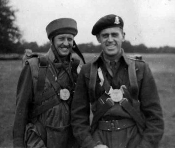 Membres du SAS à l'entraînement.